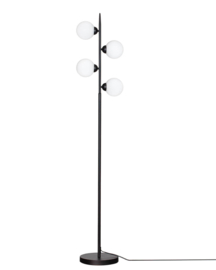 By Rydéns vloerlamp Punto, zwart
