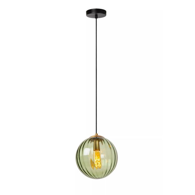 Lucide hanglamp Monsaraz, groen 25 cm