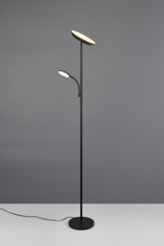 Trio lighting vloerlamp Seeker led, zwart