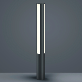 Helestra buiten vloerlamp Pier led, graphit IP55