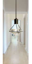 Light trend hanglamp Diamond, plated steel+Crystal