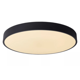 Lucide plafondlamp Unar led, zwart 49,5 cm incl. switch dimmer