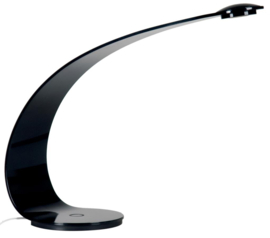 Linea Verdace tafellamp Anchor led, hoogglans zwart