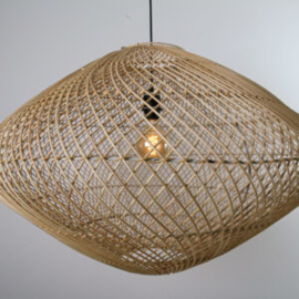 WF Light hanglamp Medemblik, natural 80 cm