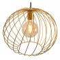 Lucide hanglamp Danza, mat goud-messing 40 cm