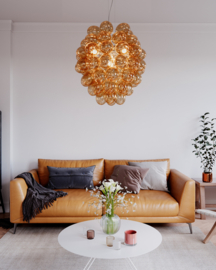 By Rydéns hanglamp Deluxe Brandy, cognac