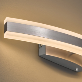 Fischer & Honsel wandlamp Stiff TW led, gepolijst aluminium
