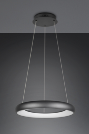 Trio lighting hanglamp Cardona led, zwart 62 cm incl. switch dimmer