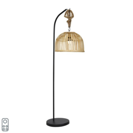 Buitenlamp  Mart Maurice,  bamboe IP44 incl. LED RGBW