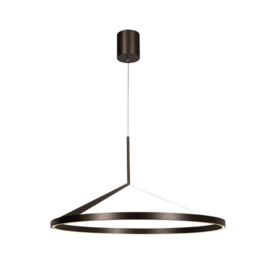 Lucide APPLAUSE - Hanglamp - Ø 80 cm grijs, incl. handsensor