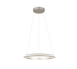 Trio lighting hanglamp Amador led, mat nikkel