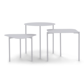 Spinder design Do-Re-Mi set van 3, grijs