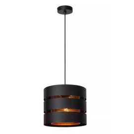 Lucide hanglamp Rosas, zwart