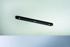 Bopp leuchten plafondlamp Close led, 3-lichts zwart