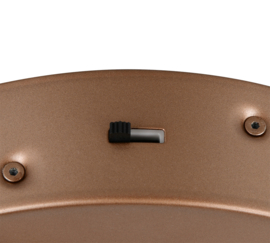 Trio-lighting plafondlamp Amador led, mat bruin-incl. switchdimmer
