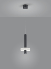 Helestra  hanglamp Kea led, 1-lichts zwart