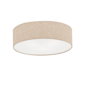 Fischer & Honsel plafondlamp Thor, zand kleur 60 cm