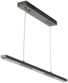 Linea verdace hanglamp Minimum led, mat nikkel 90 cm