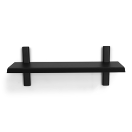 Spinder design wandplank Hola 2, zwart