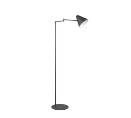 Trio-lighting vloerlamp Cosima, antraciet