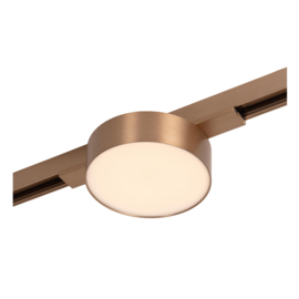 Lucide LINIAL FIXT Railspot 9,5 cm- 1-fase Railsysteem / Smart Railverlichting - Smart - 48V Track - 1xLED - Champagne