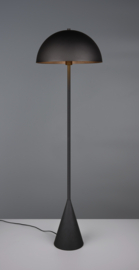 Trio lighting vloerlamp Alfie, zwart