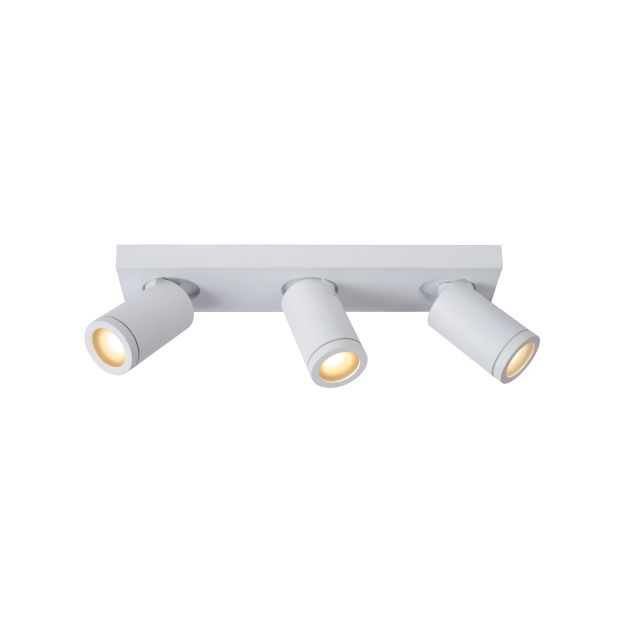 Lucide plafondspot Taylor led, 3-lichts wit IP44
