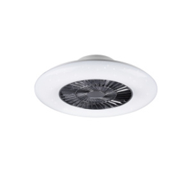 Plafond ventilator Visby led, 59 cm met starlight effekt