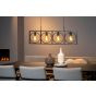 Lucide hanglamp Suus, 4-lichts zwart