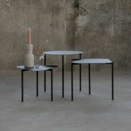 Spinder design Do-Re-Mi set van 3, zwart