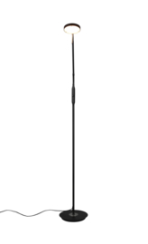 Trio lighting vloerlamp Monza led, zwart incl. dimmer