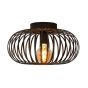 Lucide plafondlamp Manuela, zwart