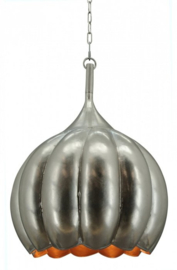 Top licht. hanglamp Pearl large old silver 50 cm