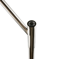 Trio-lighting vloerlamp Dios led, mat nikkel