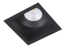Berla plafondspot  inbouw BR6215 led, zwart IP44