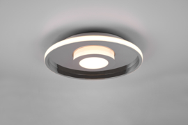 Trio lighting plafondlamp Ascari led, chroom incl. switch dimmer IP44