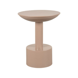 Label 51 Bijzettafel Rif,  brown metaal 40 cm