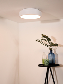 Lucide TALOWE LED - Plafonnière - Ø 30 cm - LED Dimb. - 1x20W 3000K - Wit