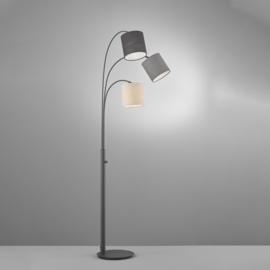Fischer & Honsel vloerlamp Leitung, zwart