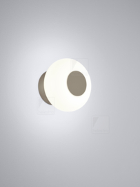 Helestra wandlamp Sapo led kleur kaffee opal glas
