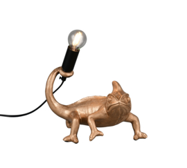 Trio-lighting tafellamp Crawly, goud kleurig