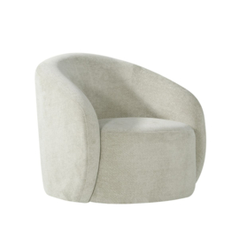 Label 51 fauteuil Alby, stof Elite naturel