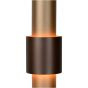 Lucide hanglamp Margary led, 3-lichts koffie
