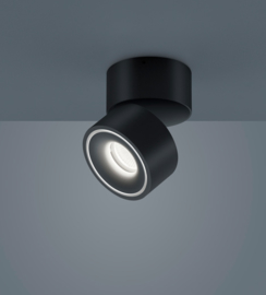 Helestra plafondspot Naka led, 1-lichts mat zwart