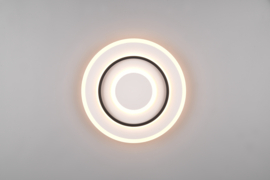 Trio lighting plafondlamp Jora led, wit incl. switch dimmer 41 cm