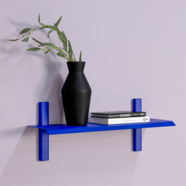 Spinder design wandplank Hola 2, ultramarine