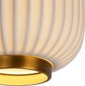 Lucide plafondlamp Grosse, wit 19,5 cm