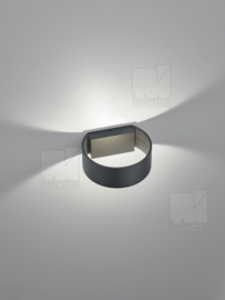 Helestra wandlamp Fosca led, mat zwart