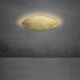 Escale plafondlamp Blade led, goldleaf 44 cm
