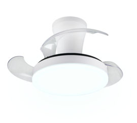Trio lighting plafond ventilator Tampere, wit incl. remote